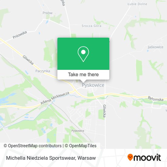 Michella Niedziela Sportswear map