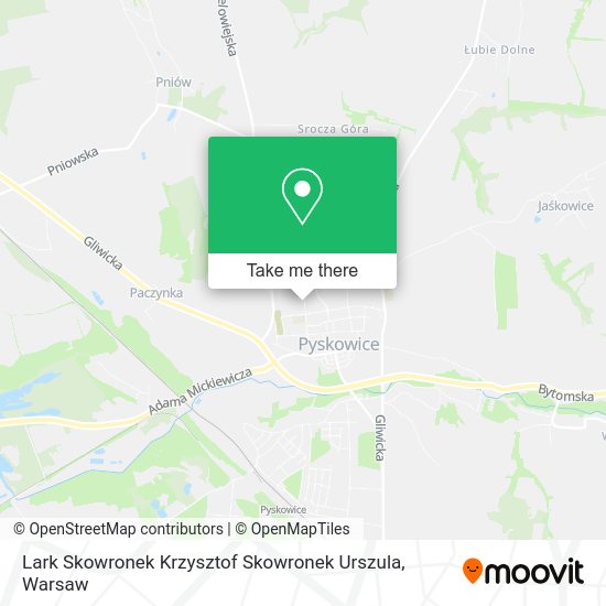 Lark Skowronek Krzysztof Skowronek Urszula map