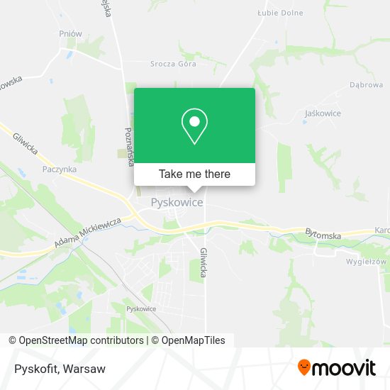 Pyskofit map