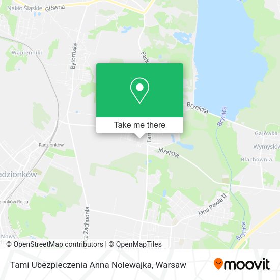 Tami Ubezpieczenia Anna Nolewajka map