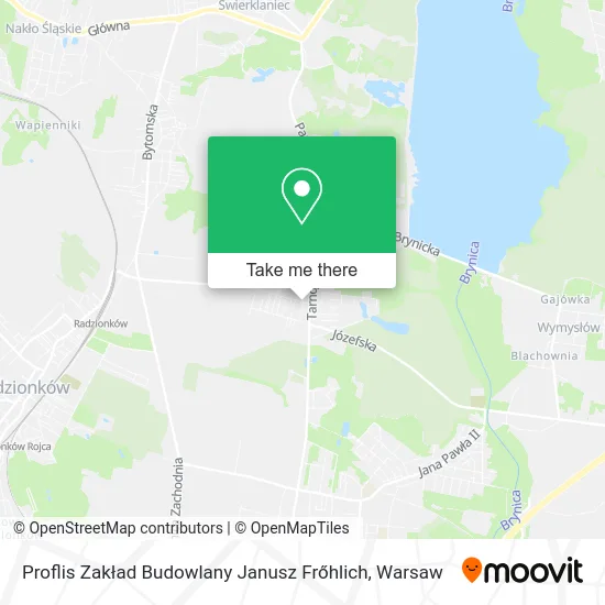 Карта Proflis Zakład Budowlany Janusz Frőhlich