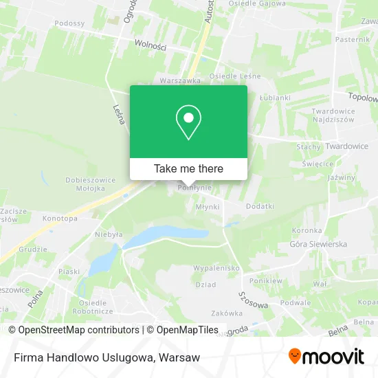 Карта Firma Handlowo Uslugowa