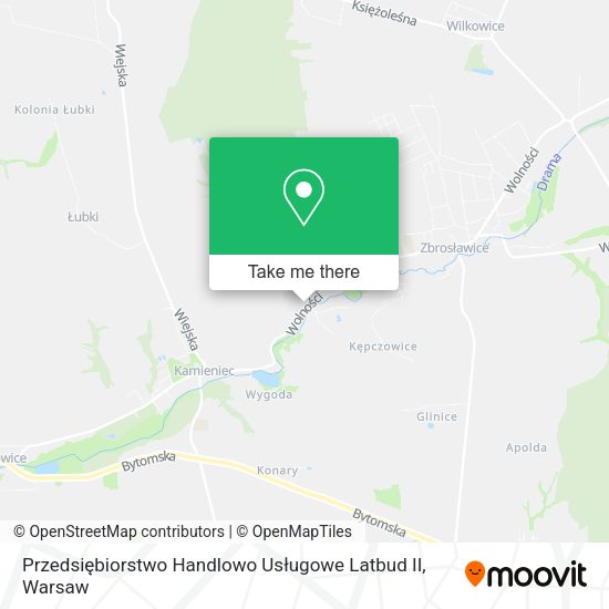 Przedsiębiorstwo Handlowo Usługowe Latbud II map