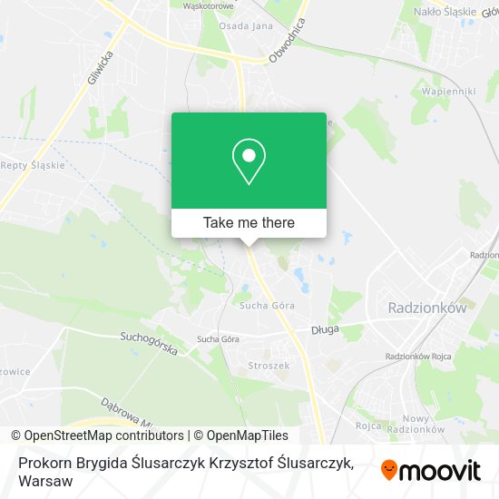 Prokorn Brygida Ślusarczyk Krzysztof Ślusarczyk map