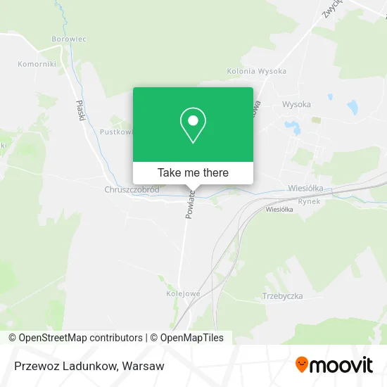 Карта Przewoz Ladunkow