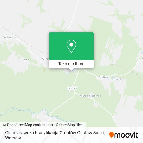 Gleboznawcza Klasyfikacja Gruntów Gustaw Suski map