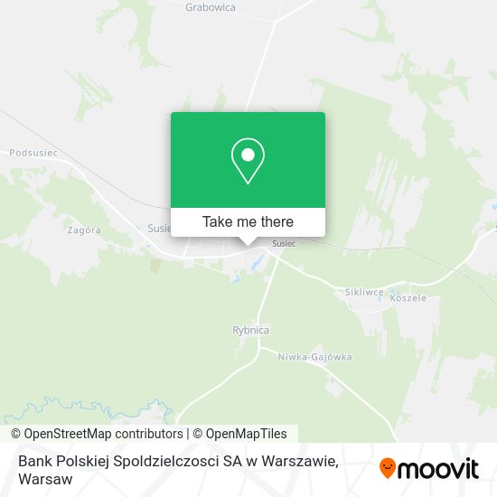 Bank Polskiej Spoldzielczosci SA w Warszawie map