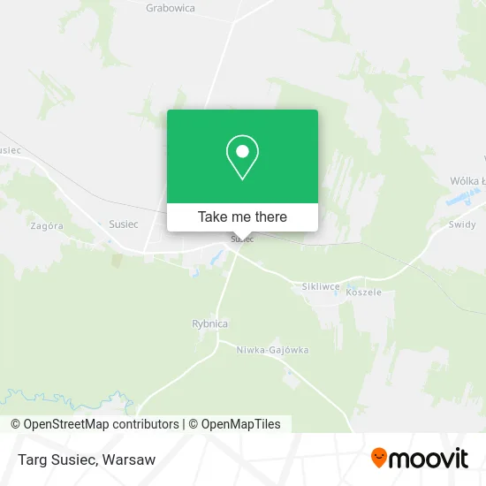 Карта Targ Susiec