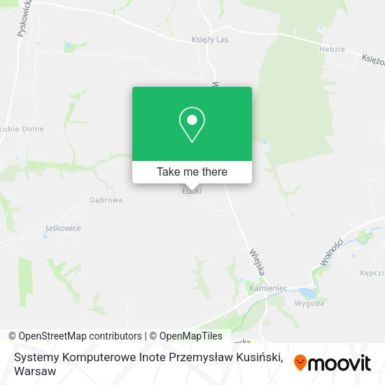 Systemy Komputerowe Inote Przemysław Kusiński map