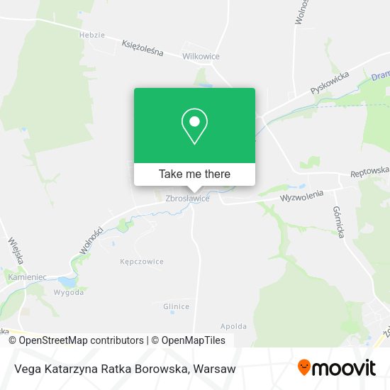 Vega Katarzyna Ratka Borowska map