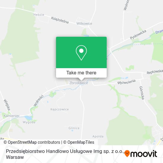 Przedsiębiorstwo Handlowo Usługowe Img sp. z o.o. map