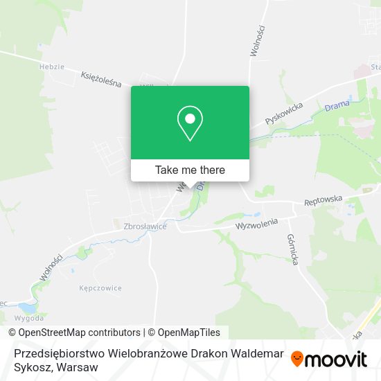 Przedsiębiorstwo Wielobranżowe Drakon Waldemar Sykosz map