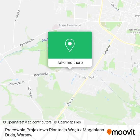 Карта Pracownia Projektowa Plantacja Wnętrz Magdalena Duda