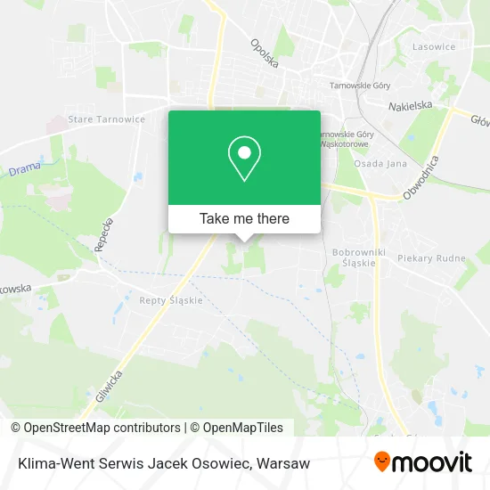 Карта Klima-Went Serwis Jacek Osowiec