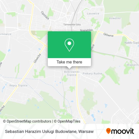 Sebastian Harazim Usługi Budowlane map