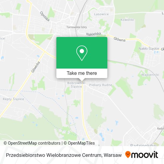 Przedsiebiorstwo Wielobranzowe Centrum map