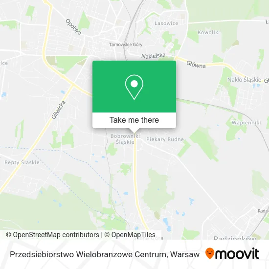 Карта Przedsiebiorstwo Wielobranzowe Centrum