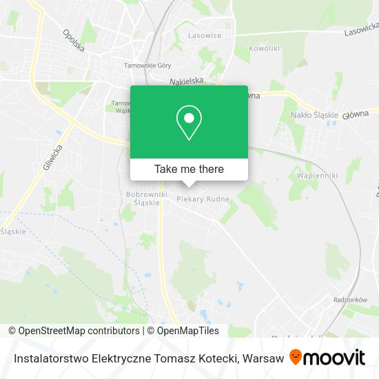 Instalatorstwo Elektryczne Tomasz Kotecki map