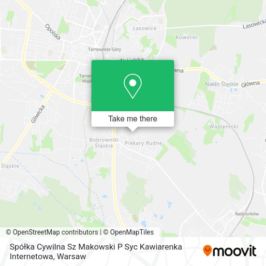 Spółka Cywilna Sz Makowski P Syc Kawiarenka Internetowa map