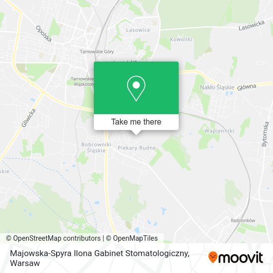 Majowska-Spyra Ilona Gabinet Stomatologiczny map