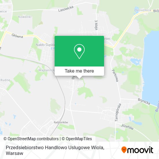 Przedsiebiorstwo Handlowo Uslugowe Wiola map