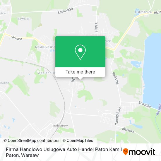 Firma Handlowo Uslugowa Auto Handel Paton Kamil Paton map