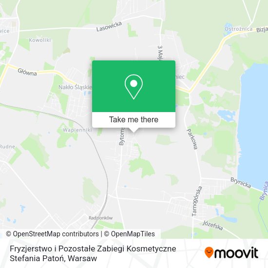 Fryzjerstwo i Pozostałe Zabiegi Kosmetyczne Stefania Patoń map