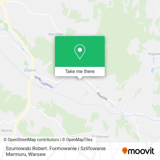 Szumowski Robert. Formowanie i Szlifowanie Marmuru map