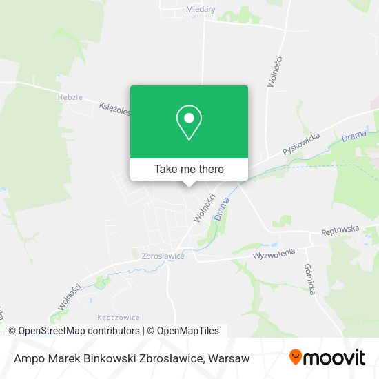 Ampo Marek Binkowski Zbrosławice map