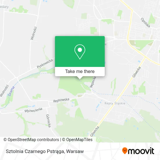 Sztolnia Czarnego Pstrąga map