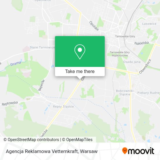 Agencja Reklamowa Vetternkraft map