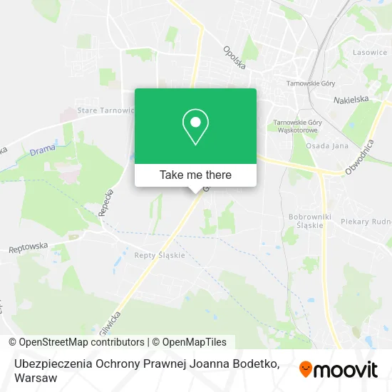Карта Ubezpieczenia Ochrony Prawnej Joanna Bodetko