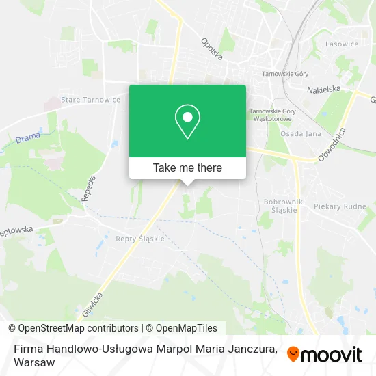 Карта Firma Handlowo-Usługowa Marpol Maria Janczura
