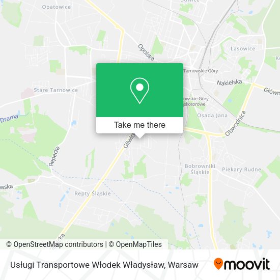 Usługi Transportowe Włodek Władysław map