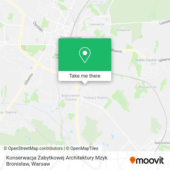 Konserwacja Zabytkowej Architektury Mzyk Bronisław map