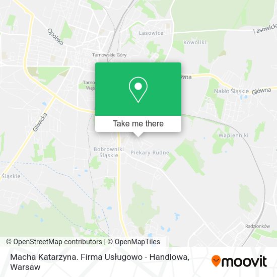 Macha Katarzyna. Firma Usługowo - Handlowa map