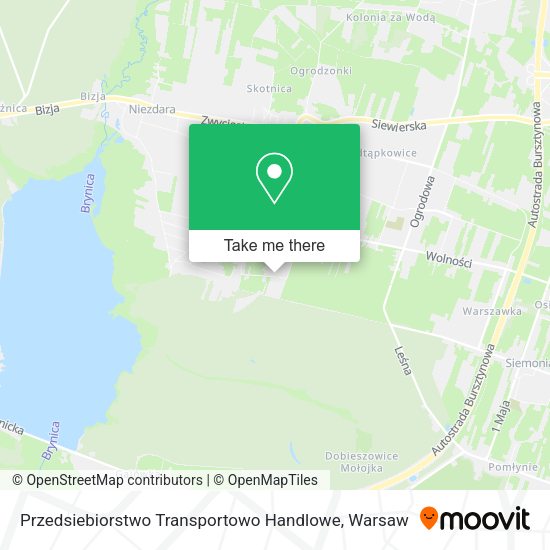 Przedsiebiorstwo Transportowo Handlowe map