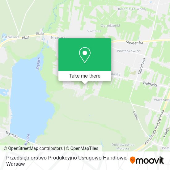 Przedsiębiorstwo Produkcyjno Usługowo Handlowe map