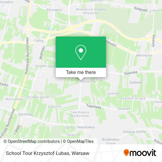 School Tour Krzysztof Lubas map