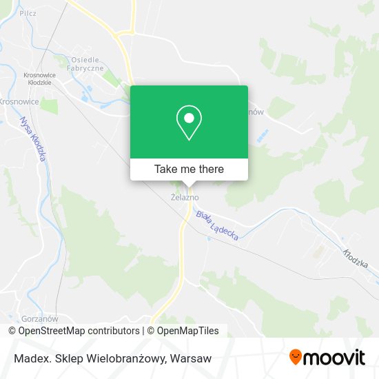 Madex. Sklep Wielobranżowy map