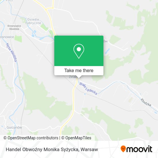 Handel Obwoźny Monika Syżycka map