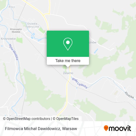 Filmowca Michał Dawidowicz map