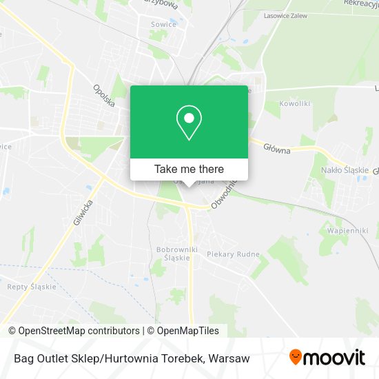 Bag Outlet Sklep / Hurtownia Torebek map