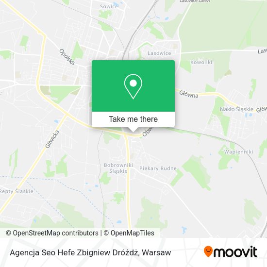 Agencja Seo Hefe Zbigniew Dróżdż map