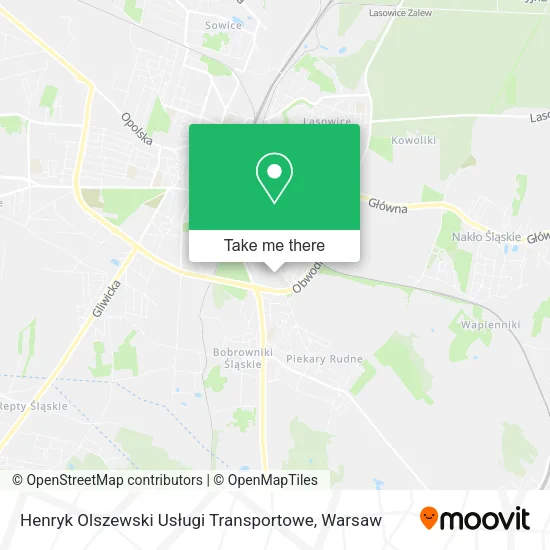 Карта Henryk Olszewski Usługi Transportowe