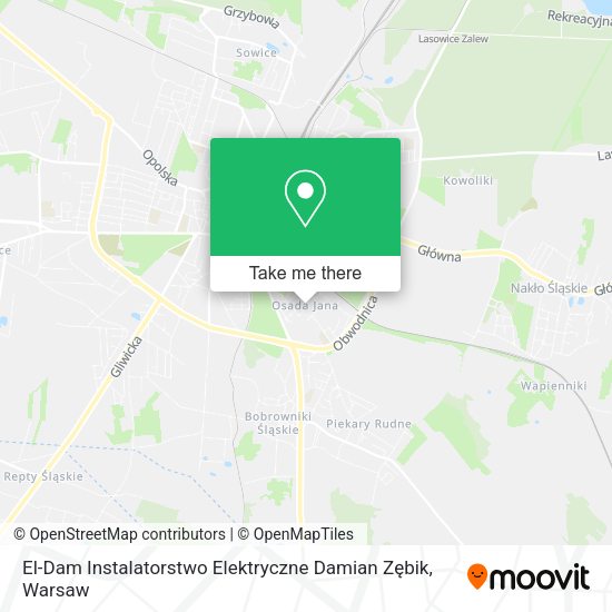 El-Dam Instalatorstwo Elektryczne Damian Zębik map