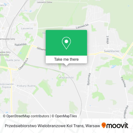 Przedsiebiorstwo Wielobranzowe Kol Trans map