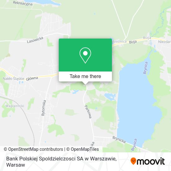 Bank Polskiej Spoldzielczosci SA w Warszawie map