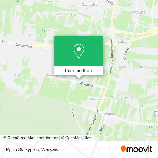 Карта Ppuh Skrzyp sc
