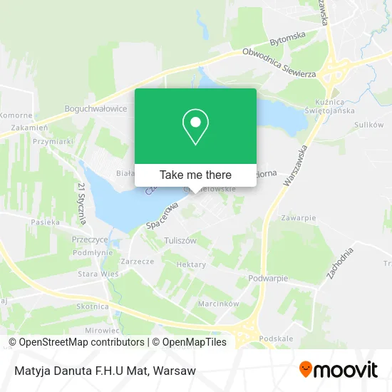 Карта Matyja Danuta F.H.U Mat